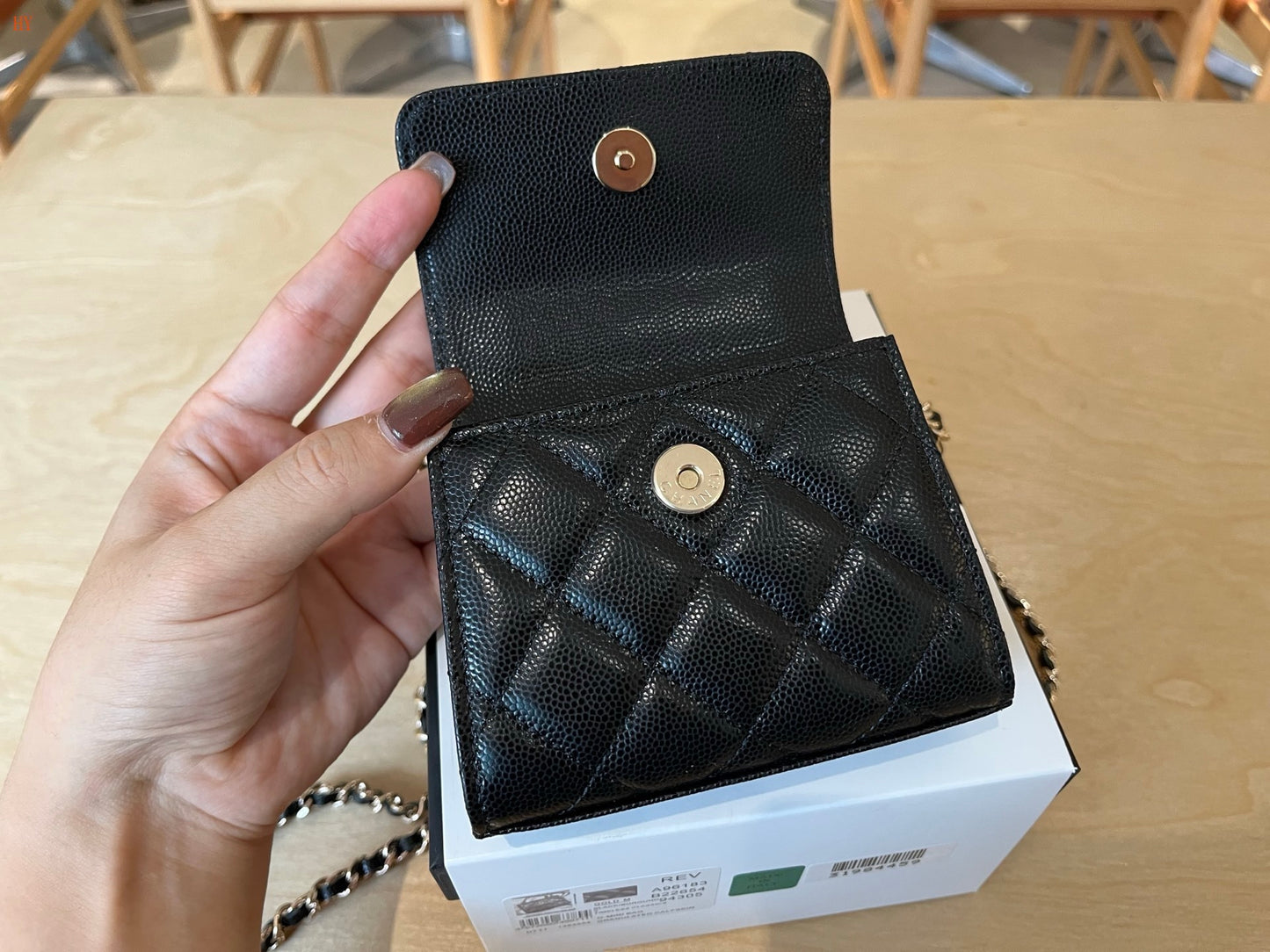 Chanel Mini Top Handle Classic Flap Bag