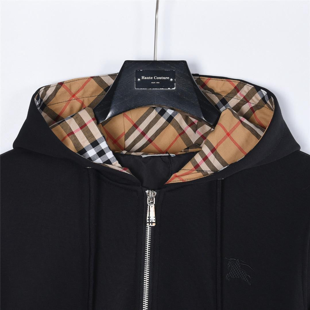 Zip hoodie burberry