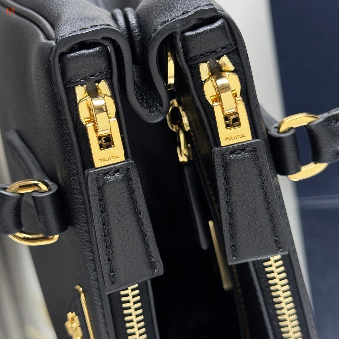 Prada Mini Leather Utility Bag