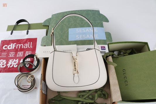 Gucci Jackie 1961 Leather Shoulder Bag