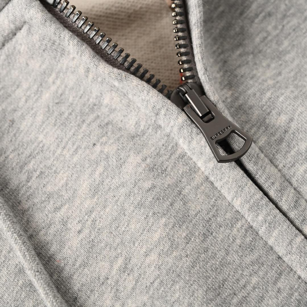 Zip hoodie burberry
