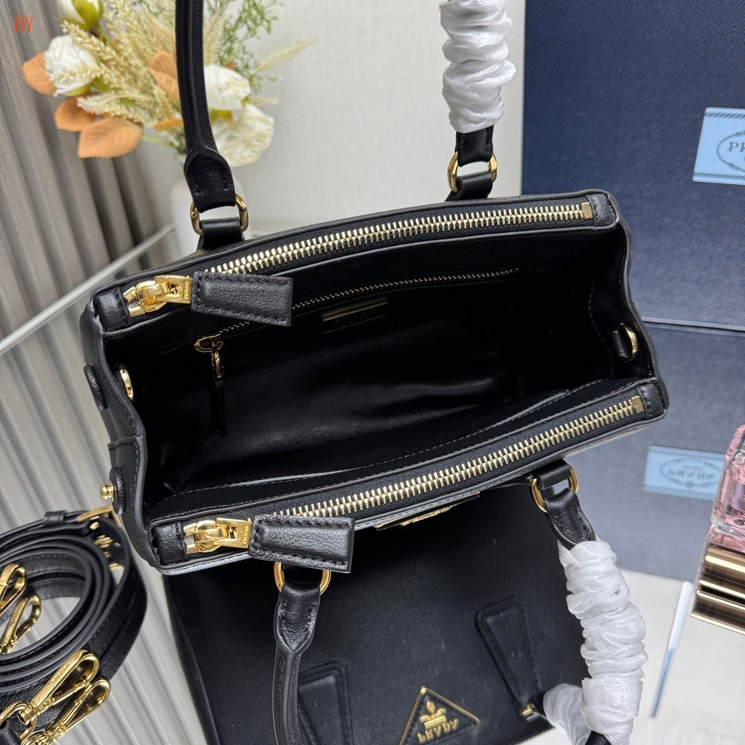 Prada Mini Leather Utility Bag