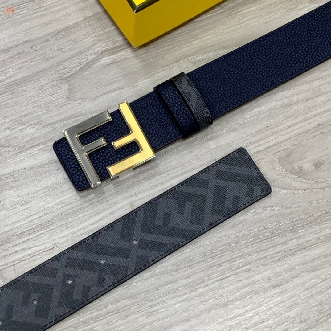 Fendi FF Reversible Leather Belt