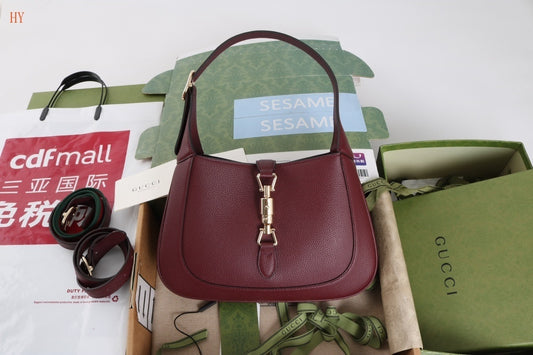 Gucci Jackie 1961 Leather Shoulder Bag