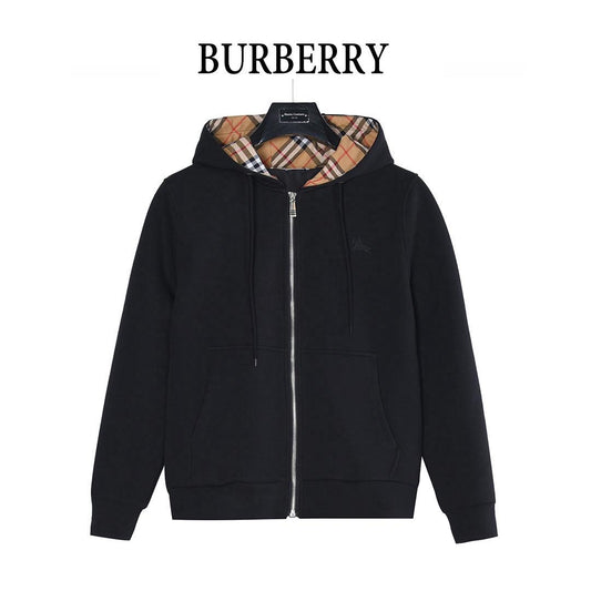 Zip hoodie burberry