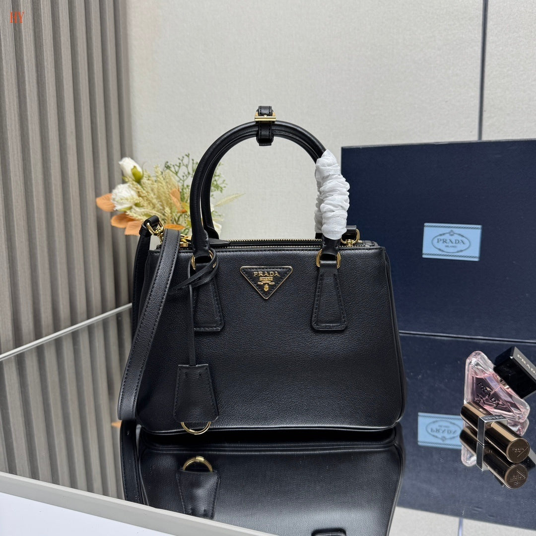 Prada Mini Leather Utility Bag